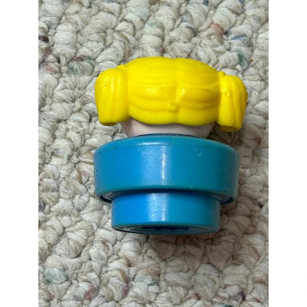Vintage Fisher Price Little People Figures Lot of 6 1990s Chunky Plastic Toys